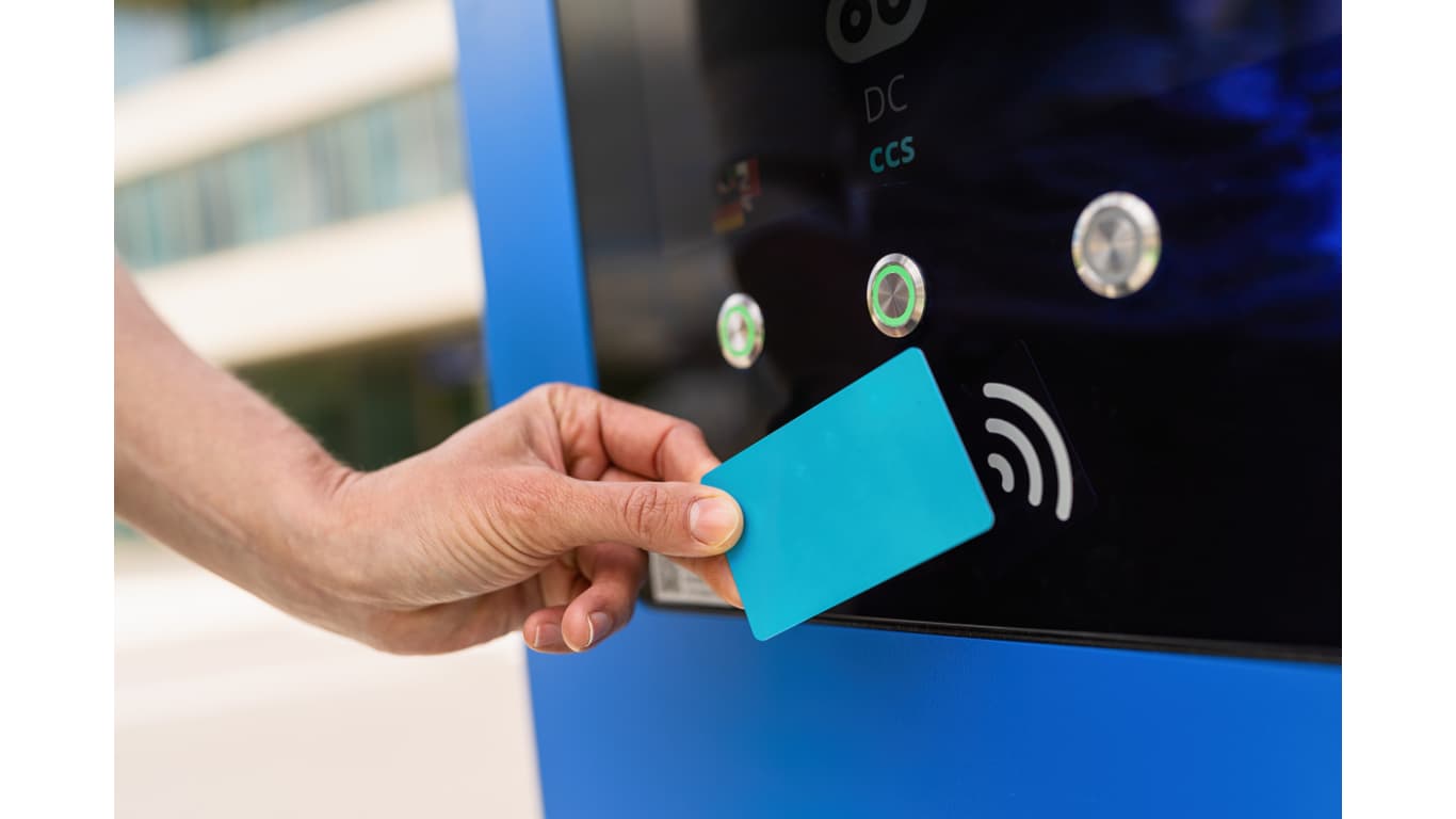 Pass RFID pour recharge de voiture électrique